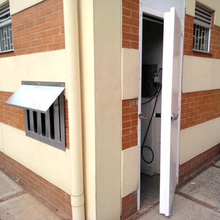 Cuarto de Máquinas Hospital Santa Clara